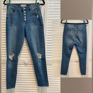 PacSun | High Waisted Denim Jeggings | 27